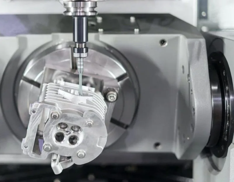 used machine tools CNC machining center operating in a Pennsylvania manufacturing facility.