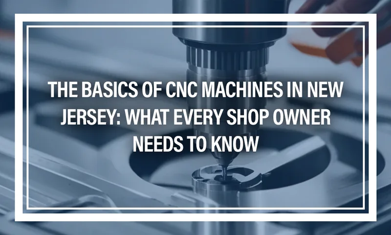 The Basics of CNC Machines in New Jersey: What Every Shop Owner Needs to Know