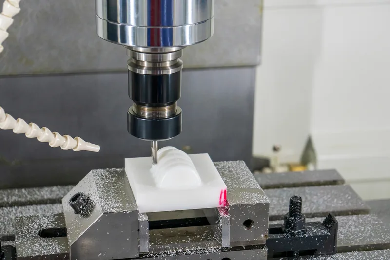 Rebuilt rebuilt machine tools center producing high-tolerance parts in a PA workshop.
